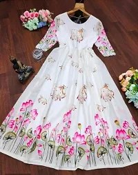Attractive Georgette Gowns for Women-thumb1