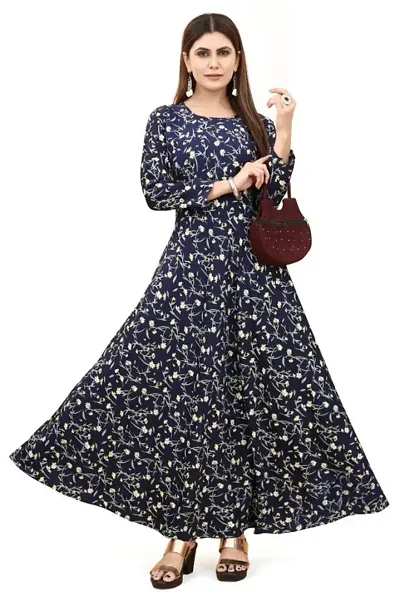 Attractive Crepe Gowns For Women