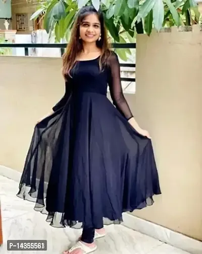 Ethnic guru top gown 699