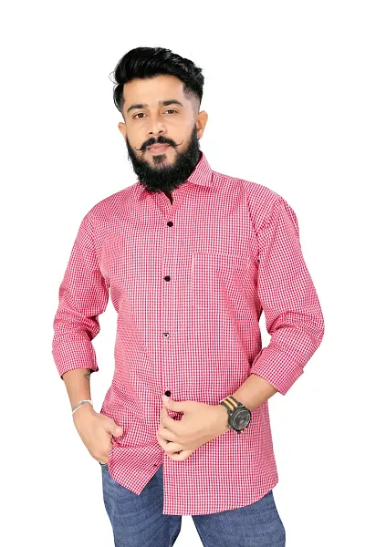 Men's Casual Full Sleeve Shirt