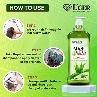 l'ger Aloe Vera Shampoo + Conditioner 2 In 1 Sollution For Men  Women  (1 L)-thumb3