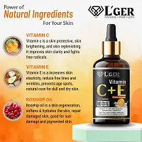 lger Vitamin C Face Serum - Skin Brightening Serum , Anti-Aging, Skin Repair, Supercharged Face Serum, Dark Circle, Fine Line  Sun Damage Corrector Face Serum  (30 ml)-thumb1