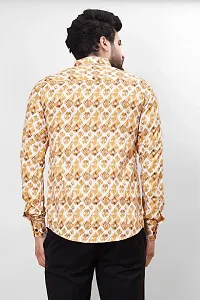 Stylish Polycotton Printed Full Sleeve Shirt For Men-thumb2