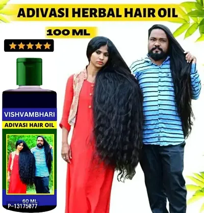 AAdivasi Hair Oil- 60 ml for Women and Men for Shiny Hair L (60 ml) Pack 1-thumb0