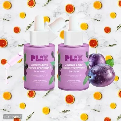 PLIXX 10% Niacinamide Jamun Face Serum for Acne Marks, Blemishes, Oil C