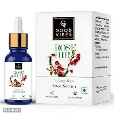 Good Vibes Rose Hip Radiant Glow Face Serum, 30 ml pack of 01-thumb0