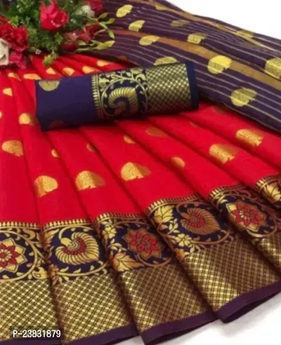 Stylish Fancy Designer Banarasi Silk Saree With Blouse Piece For Women-thumb2