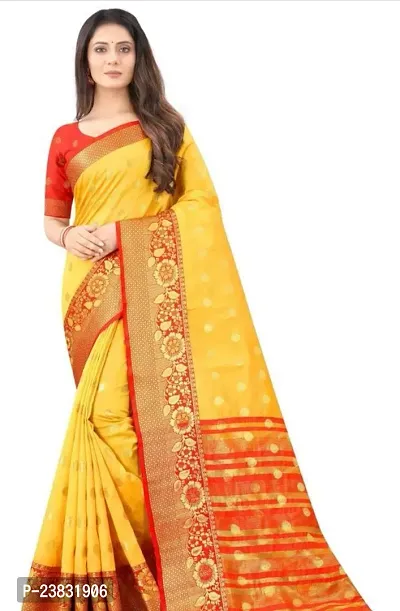 Stylish Fancy Designer Banarasi Silk Saree With Blouse Piece For Women