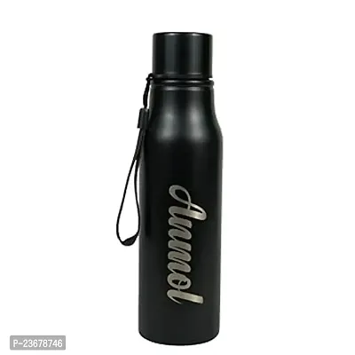 HNA GIFTING Personalized Water Bottle with Name Stainless Steel Water Bottle 750ml, Single Walled Fridge Water Bottle Gifts for Employee-thumb5