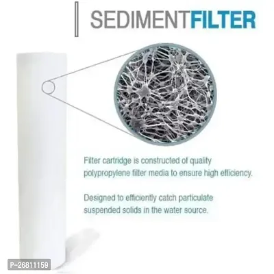 E.F.M Ro Spun filter 10 Kemflo ps-05 pre filter candle cartridge Solid Filter Cartridge  (Pack of 12)-thumb3