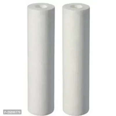 E.F.M Water Purifier Spun Filter 10inch /Outer Filter/Catridge/Compatible with all domestic water purifiers pack of 2 Solid Filter Cartridge