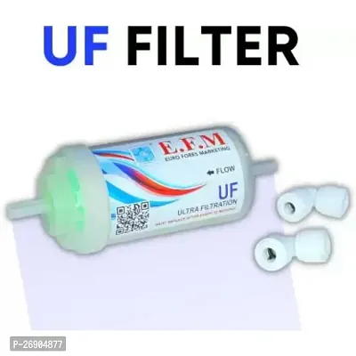 E.F.M Ultra Filtration UF Cartridge water Filter Transparent 4 inch Solid Filter Cartridge  (Pack of 1)