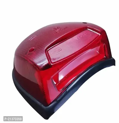 Tail Lights/Tail Lamp/Back Light Indicator Assembly With Wiring and Bulb Easy to Fit Suitable For Old Model Bajaj Classic /4S/ Chetak Red
