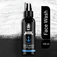 Welkin Ocean Face Wash for Men, Fights Acne  Pimple, Skin Whitening  Brightening, All Skin Types, No SLS, Silicone and Paraben, 100 ML PACK OF 2-thumb2