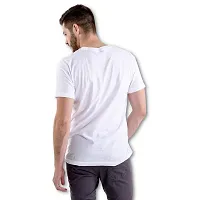 Men Mantra Round Neck Half Sleeves Regular Fit 100% Cotton 180 GSM T Shirt for Boys and Men Yoga Typographic Graphic Printed T Shirt-thumb3