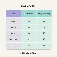 Men Mantra Round Neck Mens T Shirt | Half Sleeves T Shirts for Men | Cotton Rich 180 GSM Regular Fit Mens Tshirt | MAA Graphic Printed Tshirt for Men (Pack of 1)-thumb2