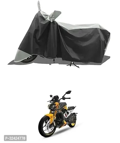 Water Resistant And Dust Proof Polyester Bike Cover For Tvs Apache Rtr 310-thumb0