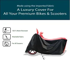 Premium Polyester Waterproof Bike Cover For Bajaj Platina 110Cc-thumb1