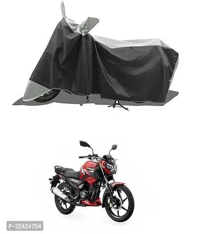 Water Resistant And Dust Proof Polyester Bike Cover For Tvs Raider 125 Super Squad Edition