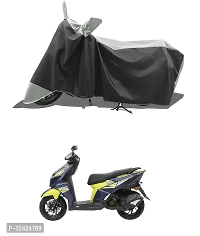 Water Resistant And Dust Proof Polyester Bike Cover For Tvs Ntorq 125 Xt-thumb0