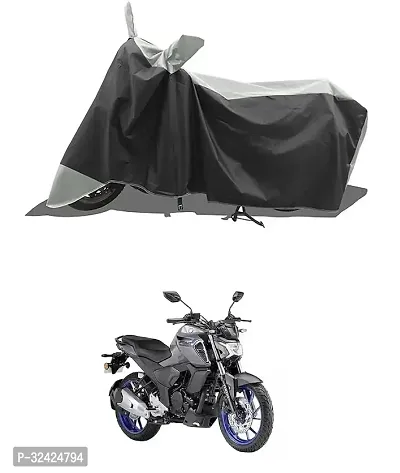 Water Resistant And Dust Proof Polyester Bike Cover For Yaamaha Fzs V4-thumb0