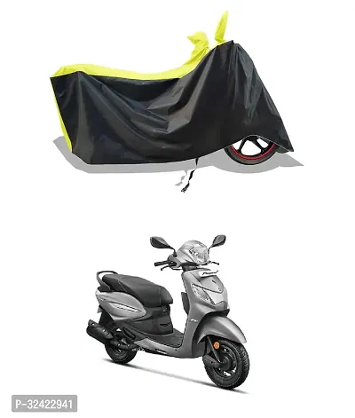 Premium Polyester Waterproof Bike Cover For Hero Pleasure Bs6-thumb0