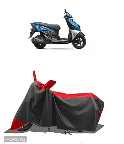 Water Resistant And Dust Proof Polyester Bike Cover For Suzuki Avenis New Bs6-thumb0