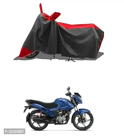 Water Resistant And Dust Proof Polyester Bike Cover For Hero Glamour 125 Xtec-thumb0