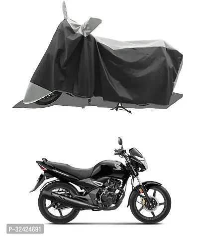 Water Resistant And Dust Proof Polyester Bike Cover For Honda Unicorn 160-thumb0