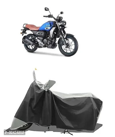 Water Resistant And Dust Proof Polyester Bike Cover For Yaamaha Fz-X Bs6-thumb0