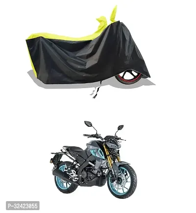 Premium Polyester Waterproof Bike Cover For Yaamaha Mt15 V2 Deluxe-thumb0