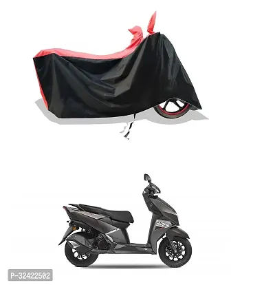 Premium Polyester Waterproof Bike Cover For Tvs Ntorq 125 Race Edition-thumb0