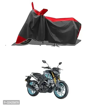 Water Resistant And Dust Proof Polyester Bike Cover For Yaamaha Mt15 V2 Deluxe-thumb0