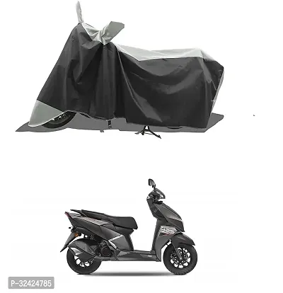 Water Resistant And Dust Proof Polyester Bike Cover For Tvs Ntorq 125 Race Edition-thumb0