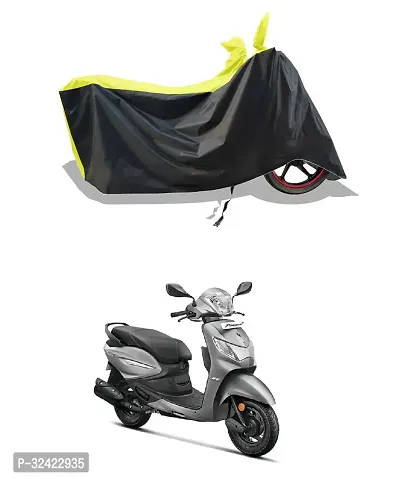 Premium Polyester Waterproof Bike Cover For Hero Pleasure Vx-thumb0