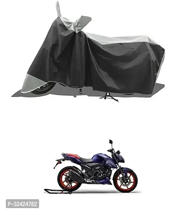 Water Resistant And Dust Proof Polyester Bike Cover For Tvs Apache Rtr 160 4V-thumb0