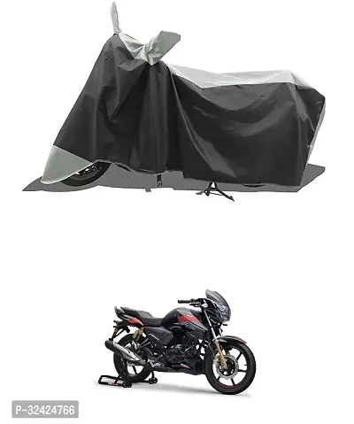 Water Resistant And Dust Proof Polyester Bike Cover For Tvs Apache Rtr 180-thumb0