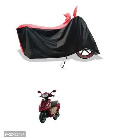 Premium Polyester Waterproof Bike Cover For Tvs Scooty Zest 110-thumb0