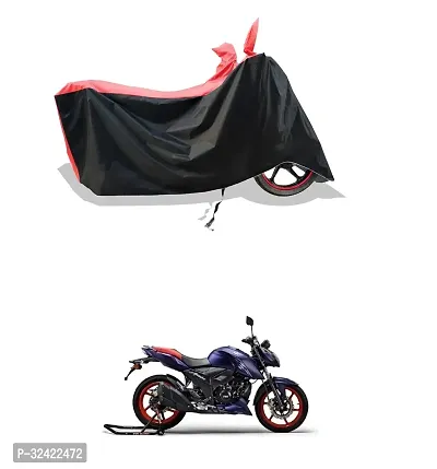 Premium Polyester Waterproof Bike Cover For Tvs Apache Rtr 160 4V Special Edition-thumb0