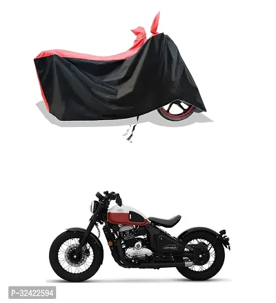 Premium Polyester Waterproof Bike Cover For Jawa 42 Bobber-thumb0