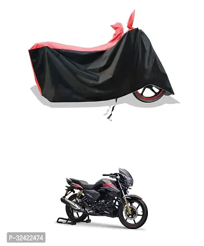 Premium Polyester Waterproof Bike Cover For Tvs Apache Rtr 180