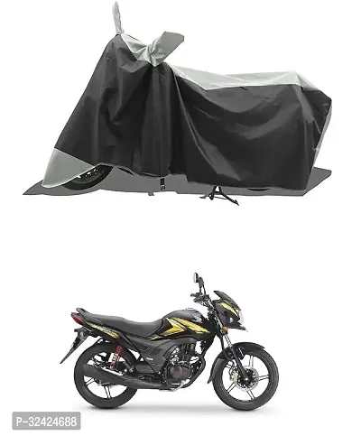 Water Resistant And Dust Proof Polyester Bike Cover For Honda Shine 125-thumb0