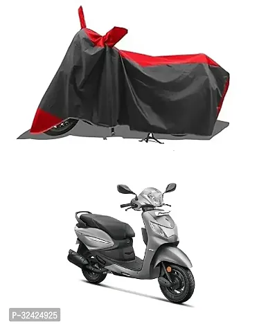 Water Resistant And Dust Proof Polyester Bike Cover For Hero Pleasure Bs6-thumb0