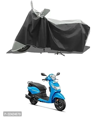 Water Resistant And Dust Proof Polyester Bike Cover For Hero Pleasure Lx-thumb0