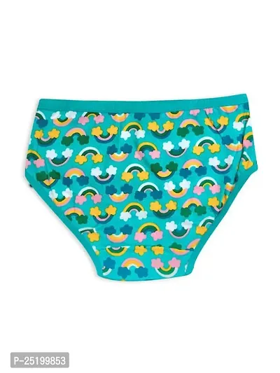 D'chica Printed Cotton Panties for Women  Girls Pack of 3, Comfortable Mid-Waist Hipster Panty with Soft Stretchable Inner Elastic | Kids/Teenagers Full Coverage Breathable Briefs, Underwear-thumb4