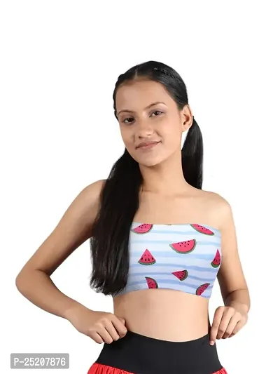 Buy DChica Uniform Bras for Women & Girls, Cotton Non-Padded Full Coverage  Seamless Everyday Non-Wired Gym Bra with Adjustable Thin Strap, Graphic  Printed Training Bra for Teenager Kids (Pack of 2) at