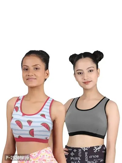 Buy Non-Padded Non-Wired Full Coverage Bra with Double