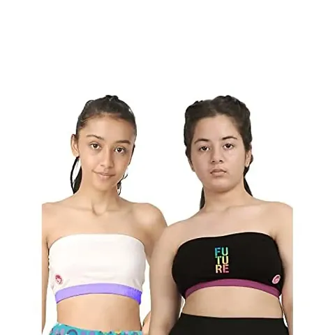 D'chica Set of 2 Strapless Bra for Girls