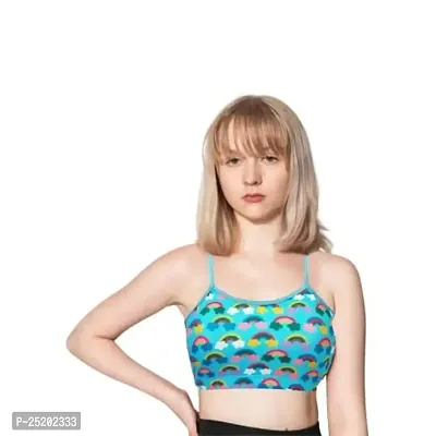 D'chica Tie  Dye Print Non Padded Non Wired Teenager Bra Lavender