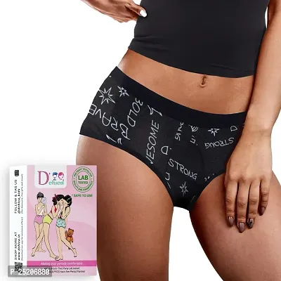 D'chica Period Panties No Pad Required Anti Microbial (Pack of 1) Absorbent Menstrual Underwear | Women  Girls Easy to Wash, Leak Proof, Reusable Period Panty Briefs-thumb3